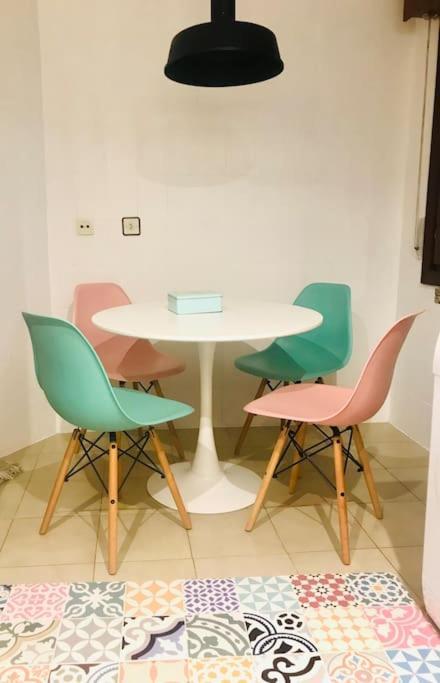 Precioso Apartamento Vintage En El Centro De Haro Kültér fotó